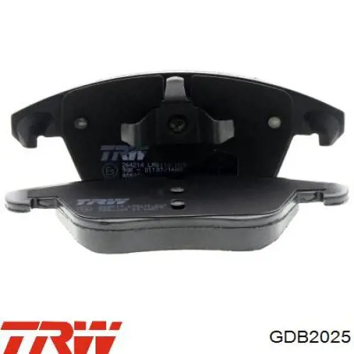 Sapatas do freio dianteiras de disco TRW GDB2025 preço, a partir de 34,16 USD