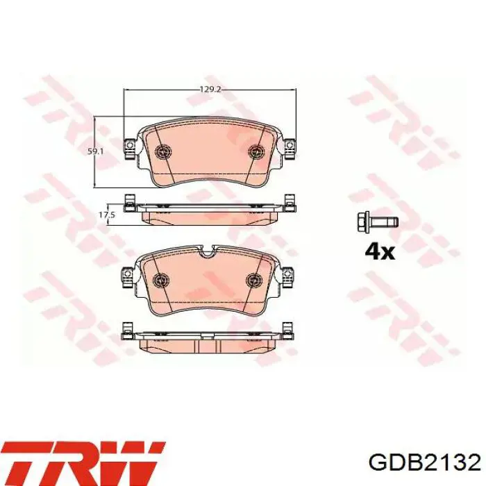 986494833 Bosch Sapatas do freio traseiras de disco