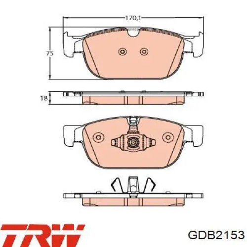Sapatas do freio dianteiras de disco Volvo 31400527 preço, a partir de 56,36 USD