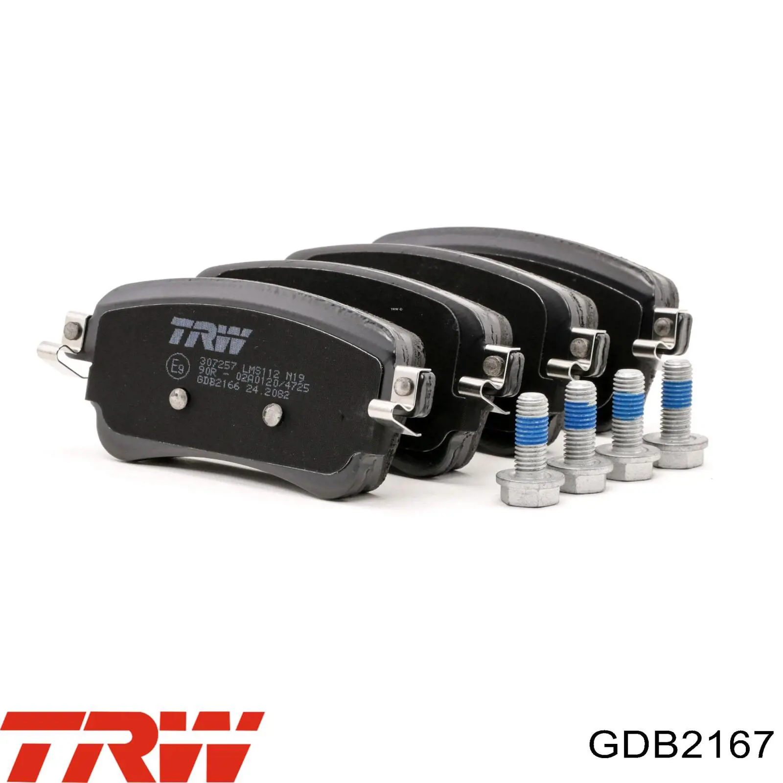 Compre GDB2167 TRW Sapatas do freio dianteiras de disco