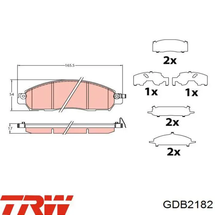 Compre PA1003AF Japan Parts Sapatas do freio dianteiras de disco