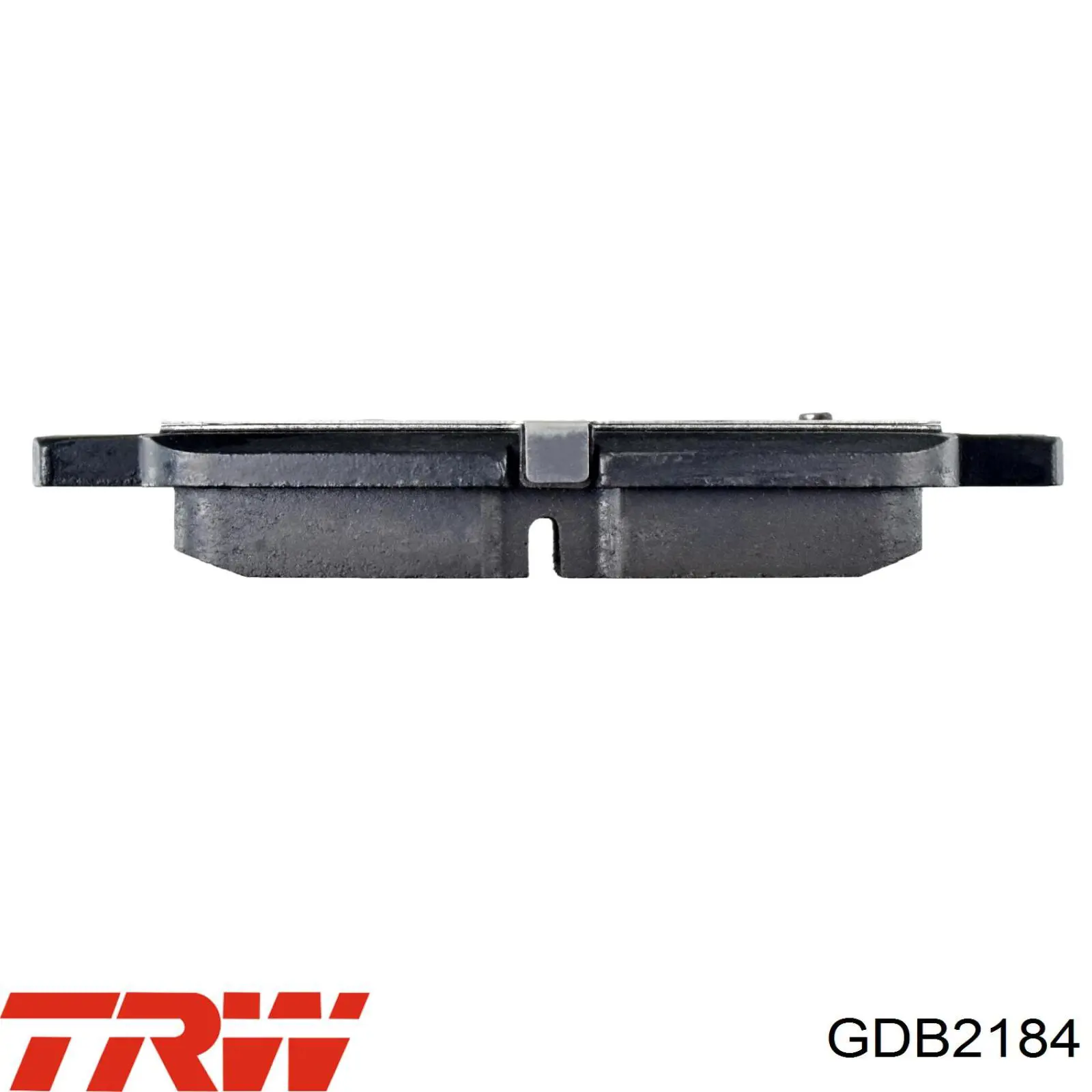 Compre GDB2184 TRW Sapatas do freio traseiras de disco