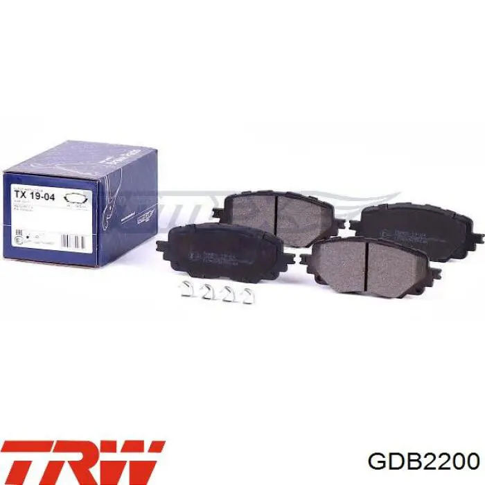 Compre ADM542110 Blue Print Sapatas do freio dianteiras de disco