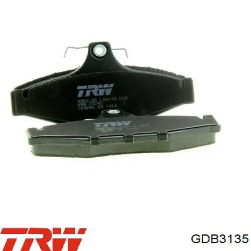 Sapatas do freio traseiras de disco TRW GDB3135 preço, a partir de 36,66 USD