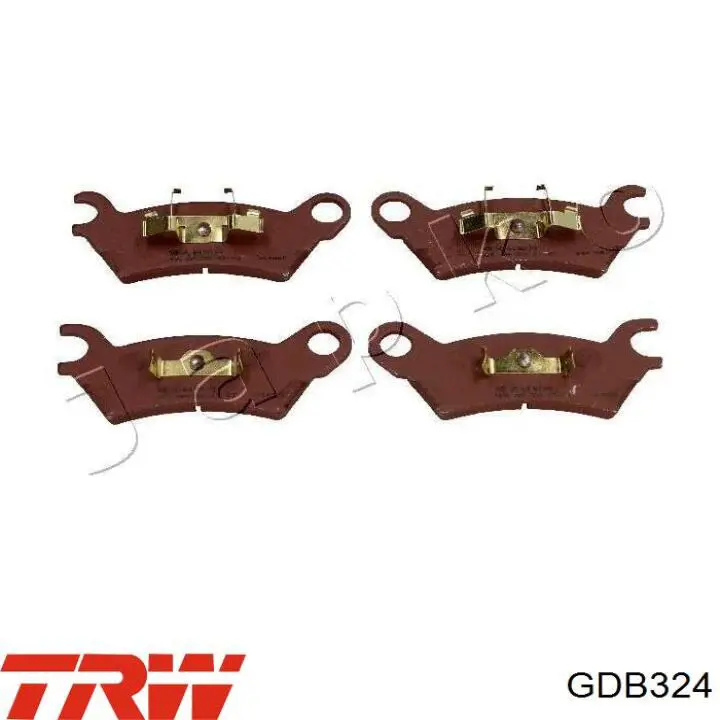 Compre HBY53328Z Mazda Sapatas do freio dianteiras de disco
