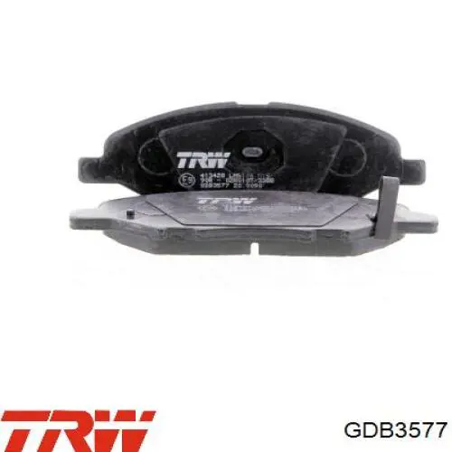 Compre GDB3577 TRW Sapatas do freio dianteiras de disco