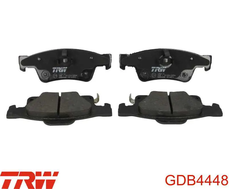 Sapatas do freio traseiras de disco TRW GDB4448 preço, a partir de 43,95 USD