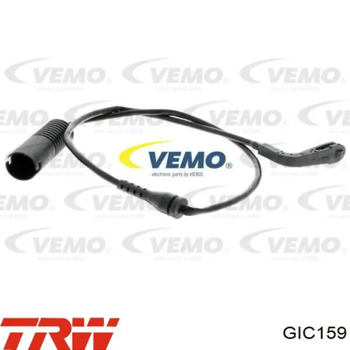 Compre GIC159 TRW Sensor traseiro de desgaste das sapatas do freio