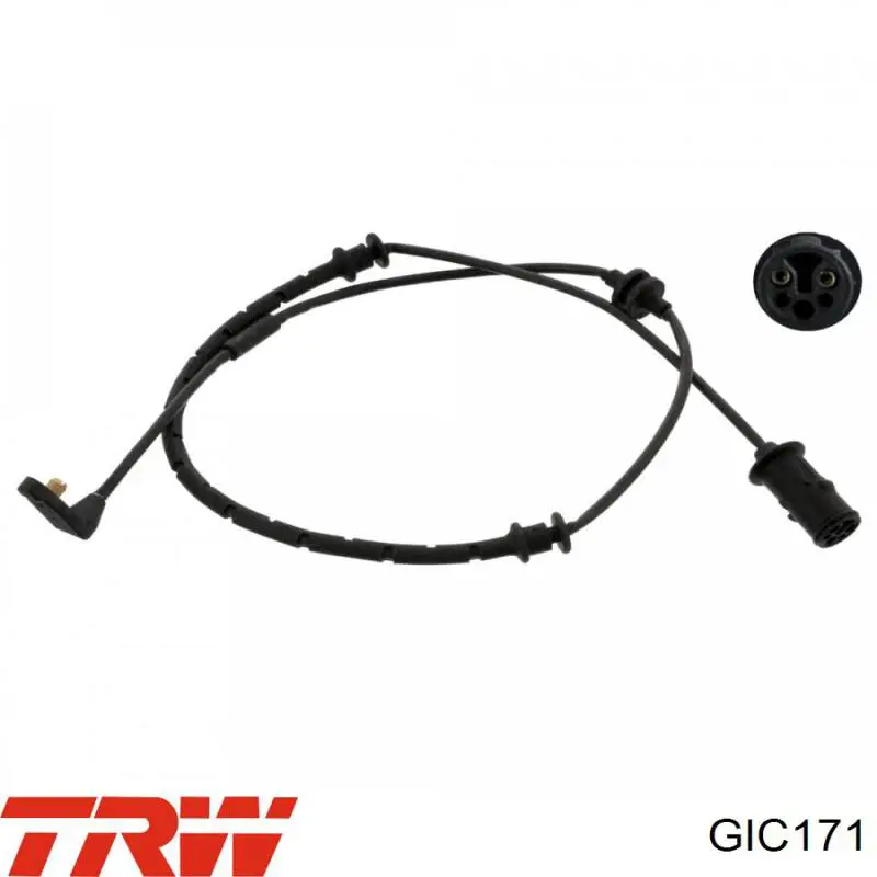 Sensor dianteiro de desgaste das sapatas do freio TRW GIC171 preço, a partir de 6,21 USD