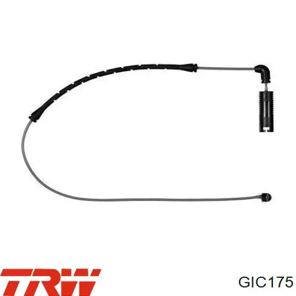 Compre GIC175 TRW Sensor dianteiro de desgaste das sapatas do freio