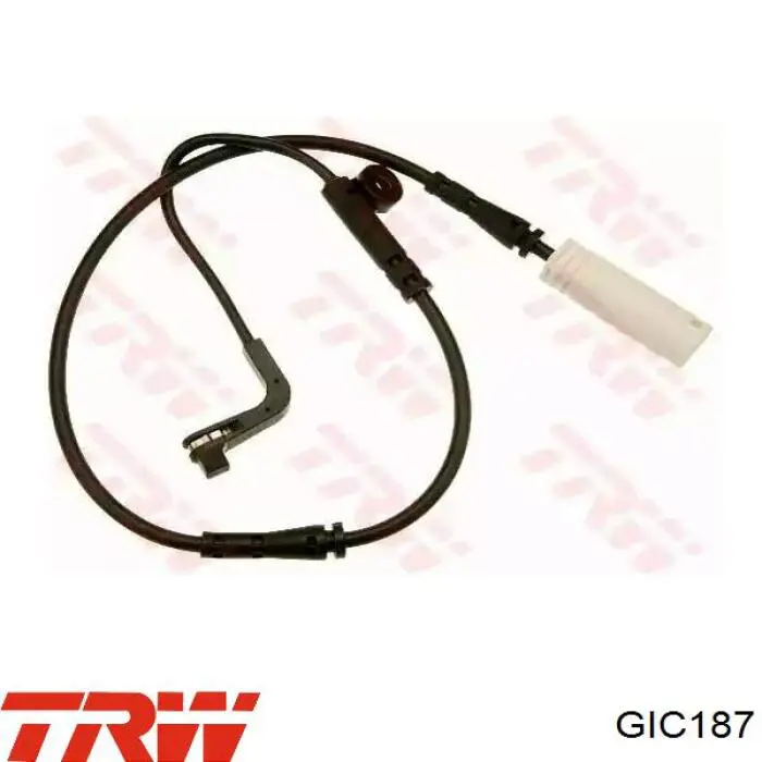 Sensor dianteiro de desgaste das sapatas do freio TRW GIC187 preço, a partir de 12,66 USD