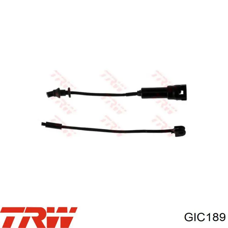 Sensor dianteiro esquerdo de desgaste das sapatas do freio TRW GIC189 preço, a partir de 12,52 USD