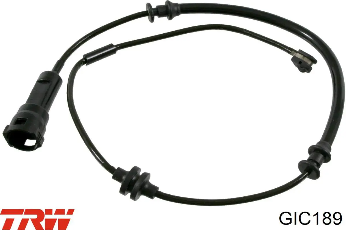 Compre GIC189 TRW Sensor dianteiro esquerdo de desgaste das sapatas do freio