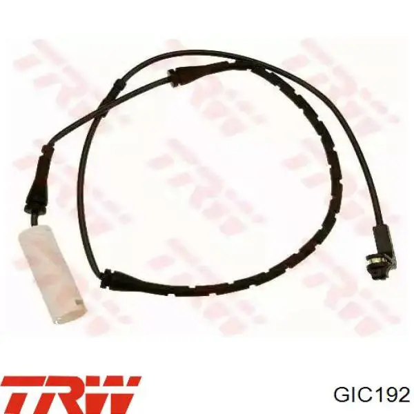 Sensor dianteiro de desgaste das sapatas do freio TRW GIC192 preço, a partir de 12,29 USD