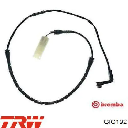 Compre GIC192 TRW Sensor dianteiro de desgaste das sapatas do freio