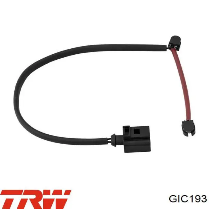Compre GIC193 TRW Sensor dianteiro de desgaste das sapatas do freio