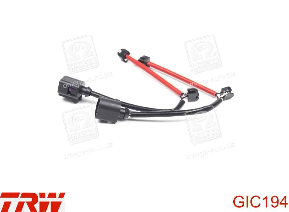 Sensor traseiro de desgaste das sapatas do freio TRW GIC194 preço, a partir de 6,27 USD