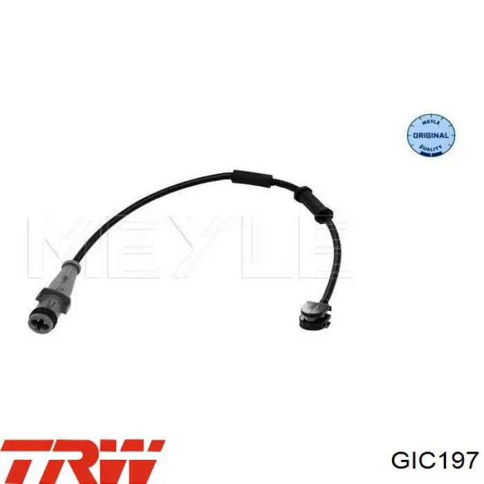 Compre GIC197 TRW Sensor dianteiro de desgaste das sapatas do freio