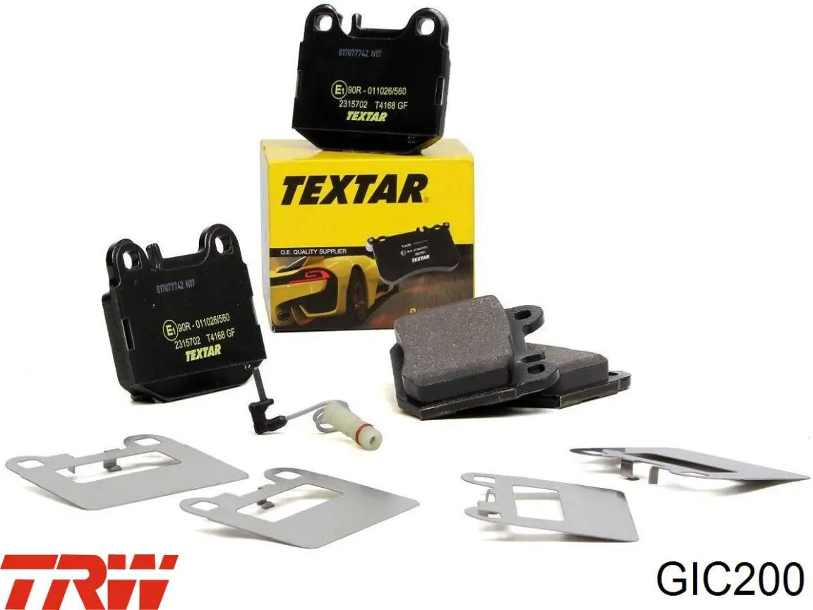 Compre GIC200 TRW Sensor traseiro de desgaste das sapatas do freio