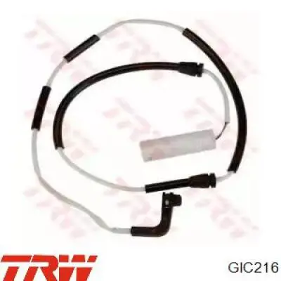 Sensor dianteiro de desgaste das sapatas do freio TRW GIC216 preço, a partir de 12,42 USD