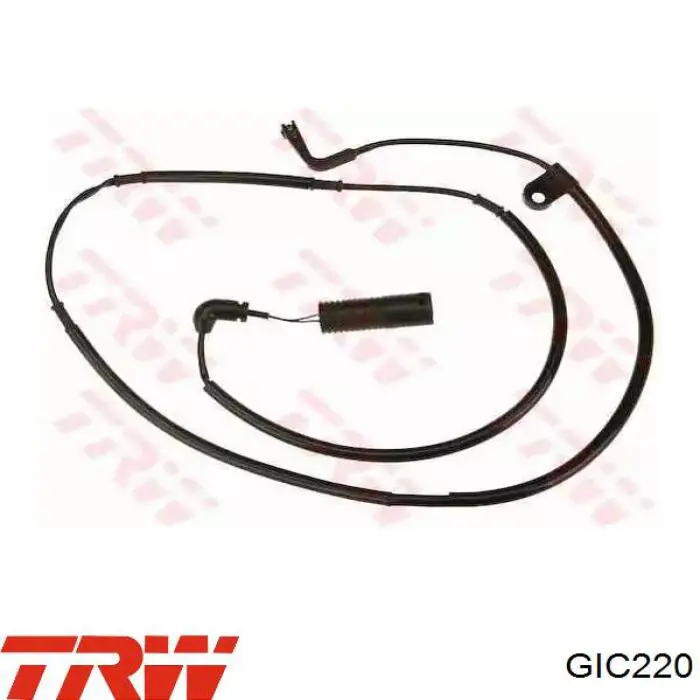 Sensor dianteiro de desgaste das sapatas do freio TRW GIC220 preço, a partir de 17,20 USD