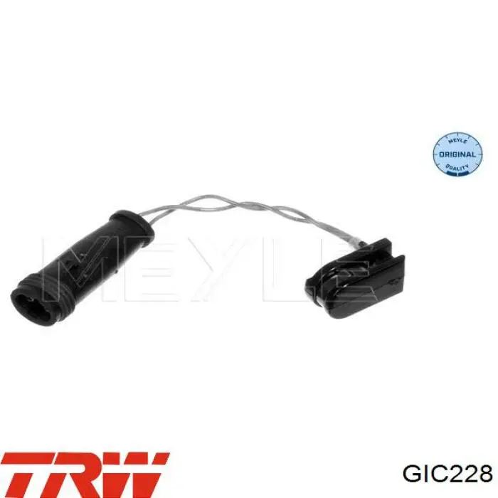 Sensor dianteiro direito de desgaste das sapatas do freio TRW GIC228 preço, a partir de 4,16 USD