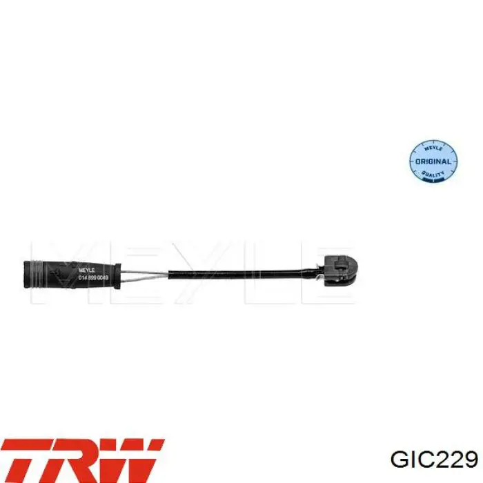 Compre GIC229 TRW Sensor dianteiro de desgaste das sapatas do freio