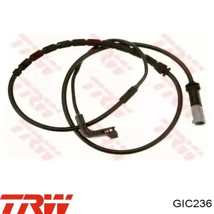 Sensor traseiro de desgaste das sapatas do freio TRW GIC236 preço, a partir de 14,82 USD