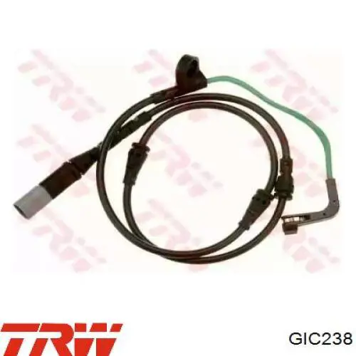 Sensor dianteiro de desgaste das sapatas do freio TRW GIC238 preço, a partir de 11,47 USD