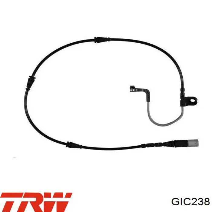 Compre GIC238 TRW Sensor dianteiro de desgaste das sapatas do freio