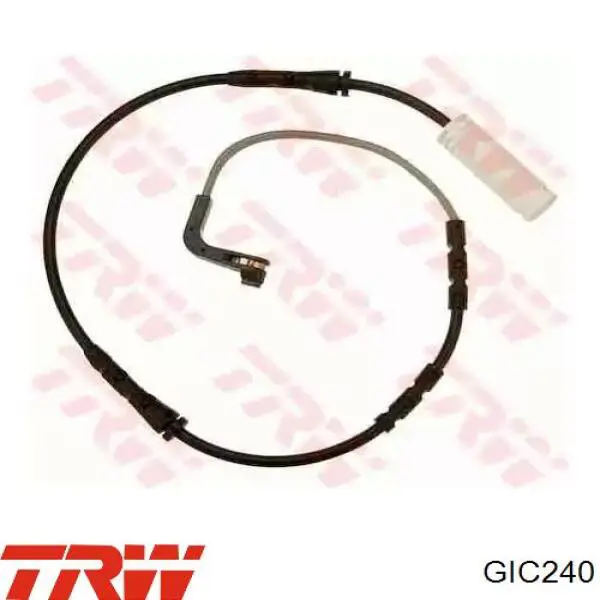 Sensor dianteiro de desgaste das sapatas do freio TRW GIC240 preço, a partir de 7,67 USD