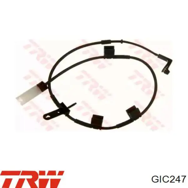 Sensor dianteiro de desgaste das sapatas do freio TRW GIC247 preço, a partir de 16,36 USD