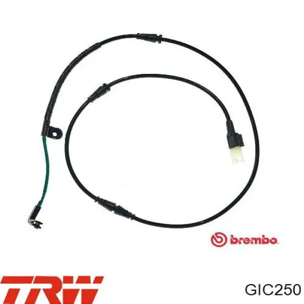 Sensor dianteiro de desgaste das sapatas do freio TRW GIC250 preço, a partir de 17,24 USD