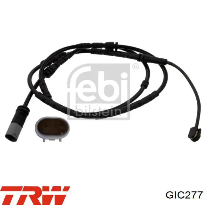 Sensor traseiro de desgaste das sapatas do freio TRW GIC277 preço, a partir de 17,15 USD