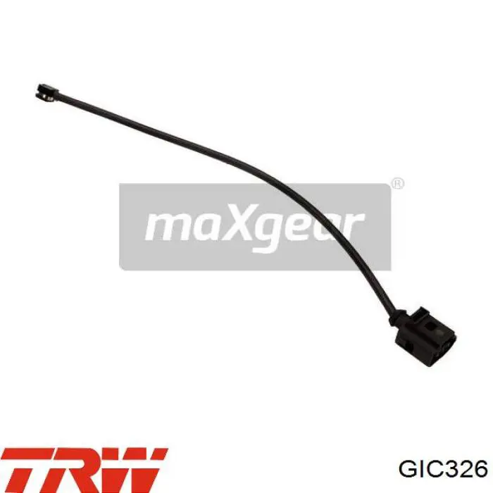 Compre GIC326 TRW Sensor dianteiro de desgaste das sapatas do freio