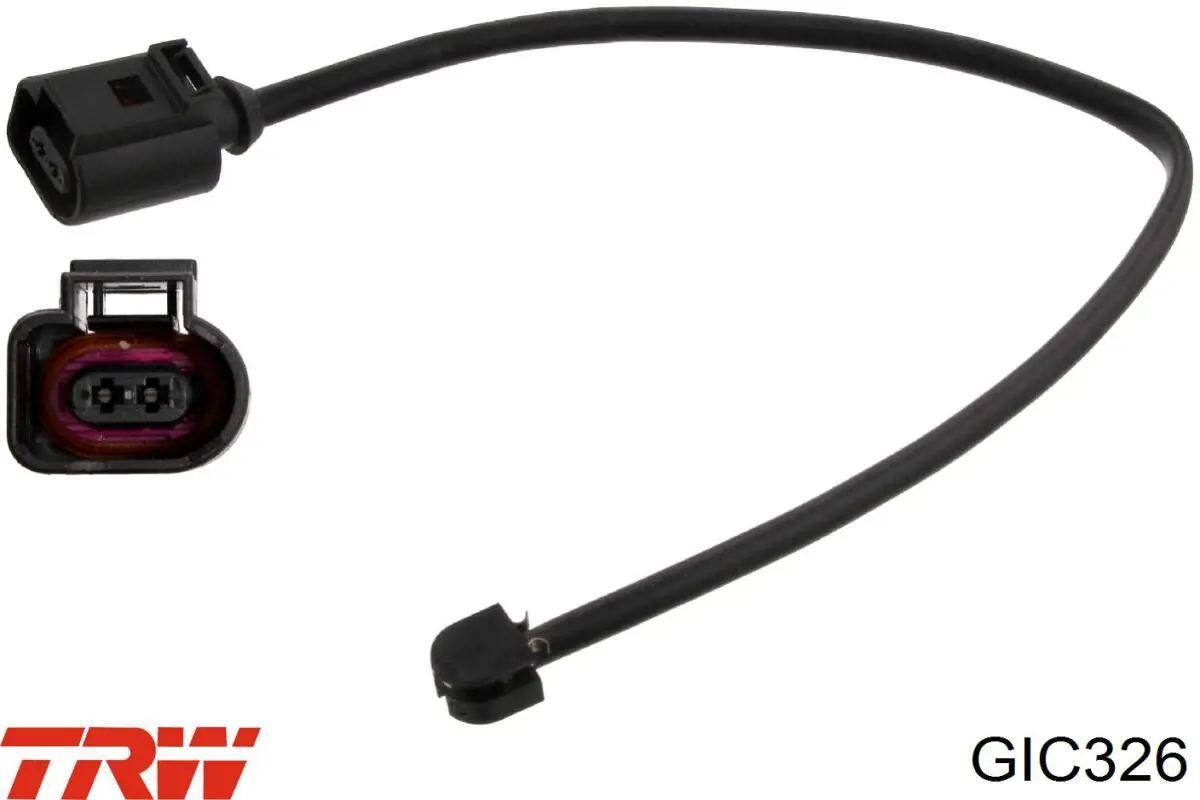 Sensor dianteiro de desgaste das sapatas do freio TRW GIC326 preço, a partir de 12,23 USD