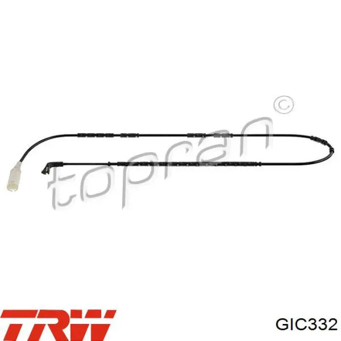 Compre GIC332 TRW Sensor traseiro de desgaste das sapatas do freio