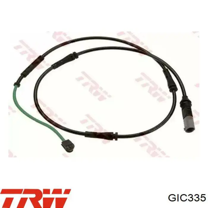 Sensor traseiro de desgaste das sapatas do freio TRW GIC335 preço, a partir de 16,06 USD