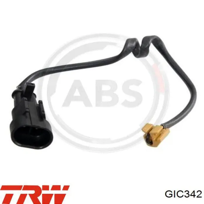 Sensor dianteiro de desgaste das sapatas do freio TRW GIC342 preço, a partir de 14,21 USD