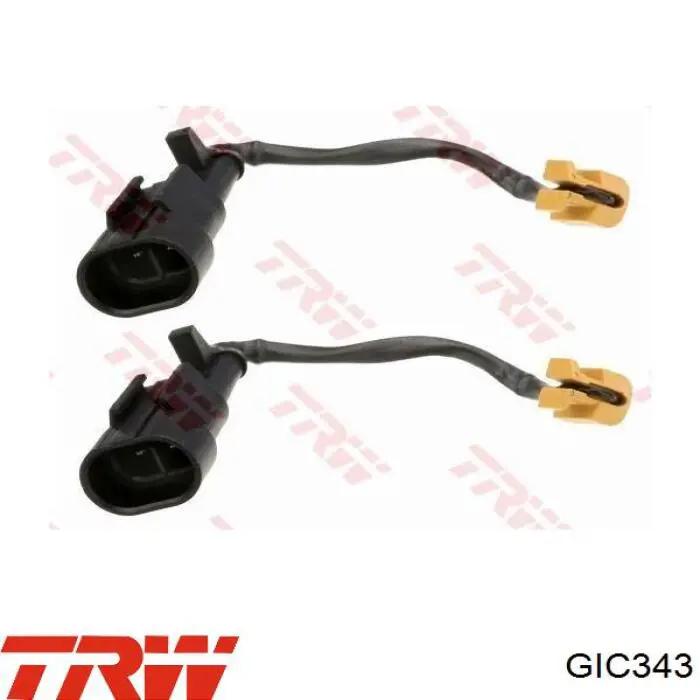 Sensor dianteiro de desgaste das sapatas do freio TRW GIC343 preço, a partir de 12,22 USD