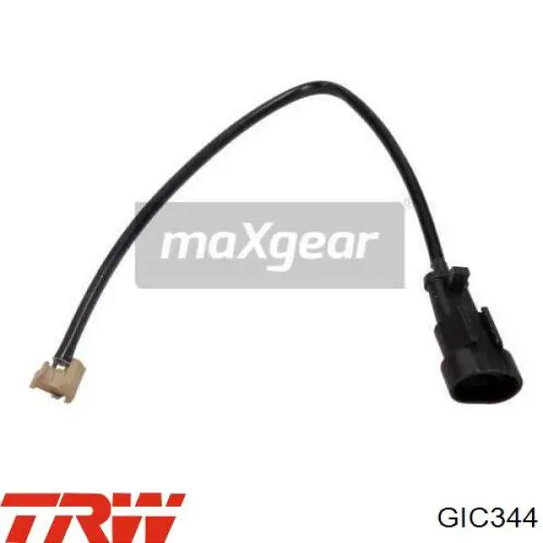 Compre GIC344 TRW Sensor traseiro de desgaste das sapatas do freio