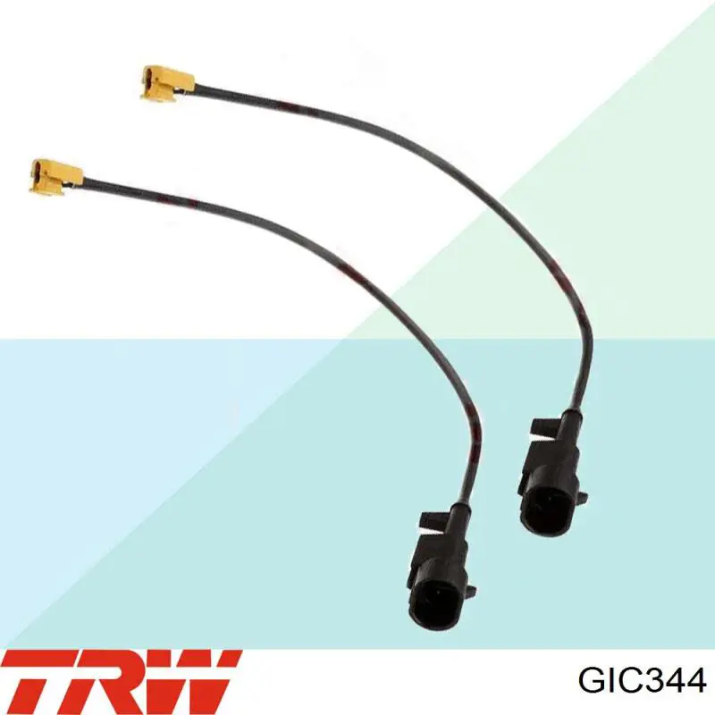 Sensor traseiro de desgaste das sapatas do freio TRW GIC344 preço, a partir de 15,45 USD