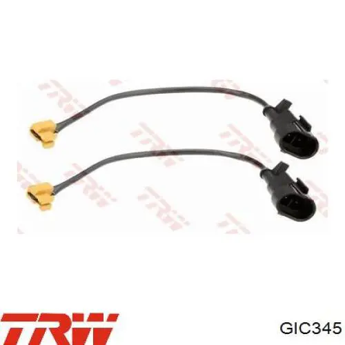 Compre GIC345 TRW Sensor dianteiro de desgaste das sapatas do freio