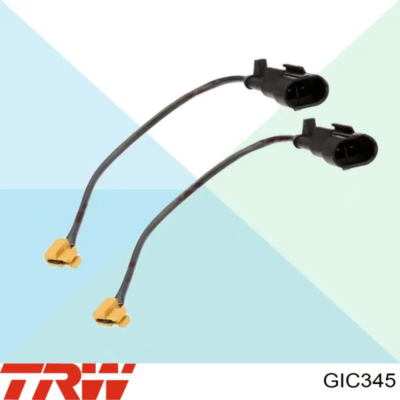 Sensor dianteiro de desgaste das sapatas do freio TRW GIC345 preço, a partir de 12,38 USD