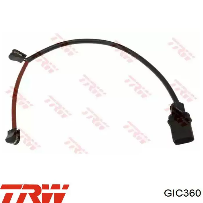 Sensor dianteiro esquerdo de desgaste das sapatas do freio TRW GIC360 preço, a partir de 10,91 USD