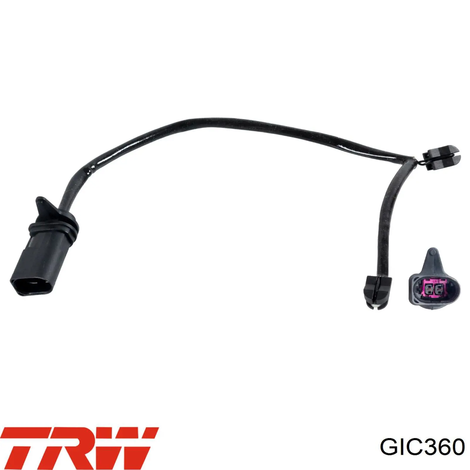 Compre GIC360 TRW Sensor dianteiro esquerdo de desgaste das sapatas do freio