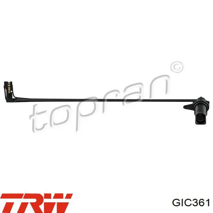 Compre GIC361 TRW Sensor traseiro de desgaste das sapatas do freio