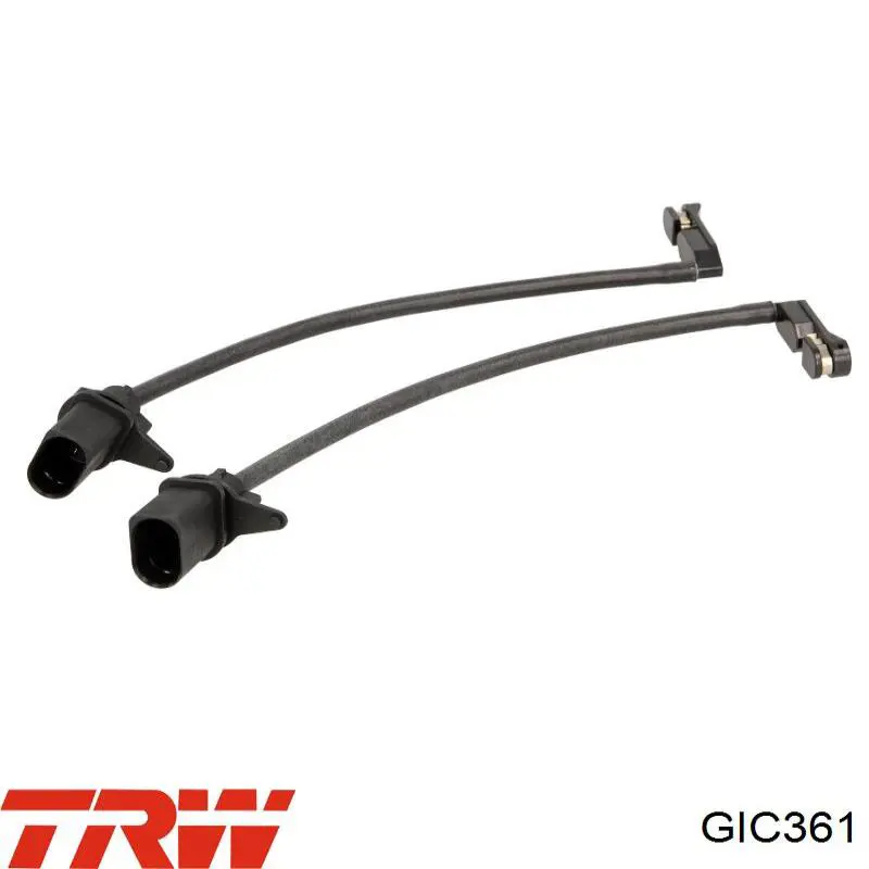 Sensor traseiro de desgaste das sapatas do freio TRW GIC361 preço, a partir de 8,55 USD