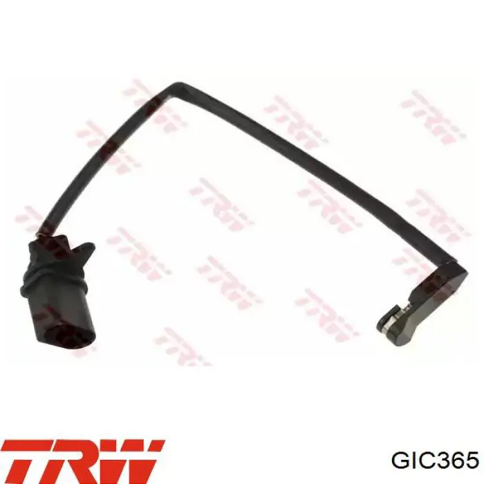 Sensor dianteiro de desgaste das sapatas do freio TRW GIC365 preço, a partir de 8,03 USD