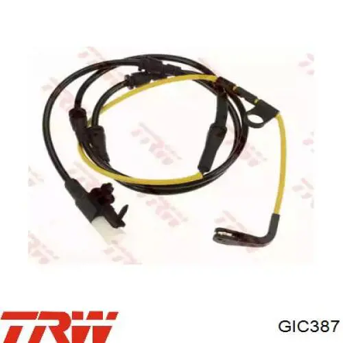GIC387 TRW Sensor dianteiro de desgaste das sapatas do freio